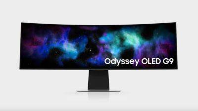 Samsung представила три игровых OLED-монитора Odyssey в преддверии CES 2024