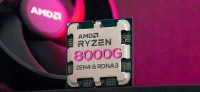 AMD готовит «десктопный» процессор Ryzen 5 8600G Zen4 с графикой Radeon 760M RDNA3 на 2,8 ГГц