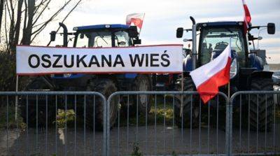 Польские фермеры объявили о возобновлении протеста на границе с Украиной
