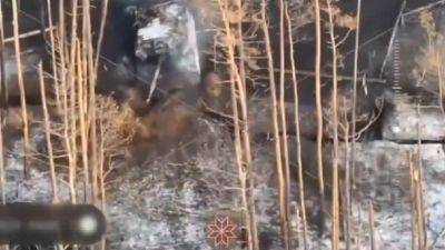 Украинские воины показали, как уничтожают вражескую технику в Кременских лесах на Луганщине