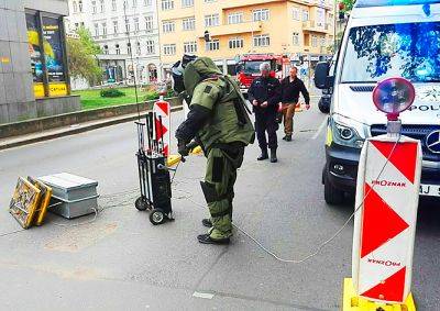 Забытый чемодан добавил работы полиции в центре Праги