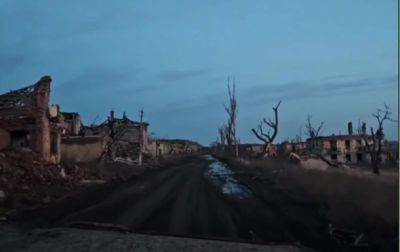 Появилось видео из уничтоженного россиянами Соледара