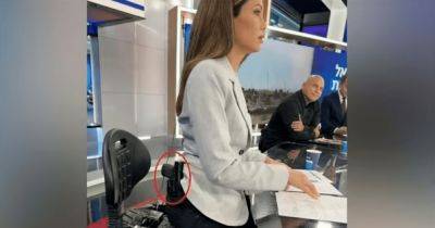 Торчала из штанов: в одежде телеведущей заметили интересную деталь (фото) - focus.ua - Украина - Израиль - Палестина