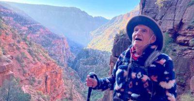 "От края до края": 92-летний старик прошел весь Большой каньон в честь покойной жены (фото)