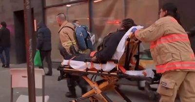 В метро Нью-Йорка столкнулись два поезда: десятки людей ранены (видео)