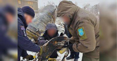 «Неизвестный производитель»: в прокуратуре показали останки иностранных ракет, которыми рф била по Харькову 2 января