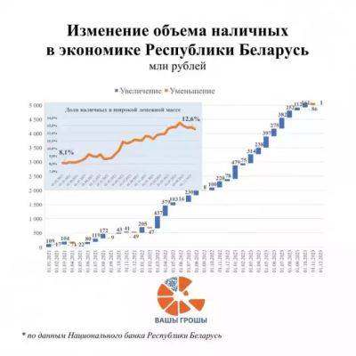 Объем наличных в экономике Беларуси резко вырос. Чем это вызвано и какую опасность таит