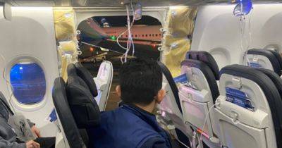 В США во время полета у самолета оторвалась часть фюзеляжа (фото, видео)