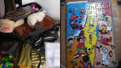 "Находки" в Газе: оружие в спальне возле кукол и игр, боевое снаряжение в поликлинике
