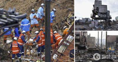 Землетрясение в Японии – количество жертв землетрясения в Японии возросло до 126 – фото разрушений в Японии | OBOZ.UA
