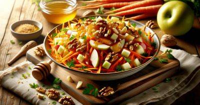 Витаминный салат с морковью, яблоками и орехами: вкусно и полезно - focus.ua - Украина