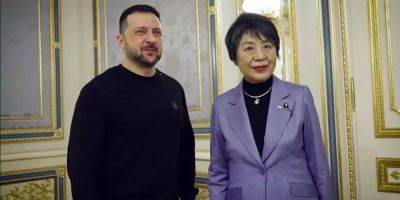 Зеленский встретился с главой МИД Японии, говорили о предстоящей конференции по восстановлению Украины в Токио