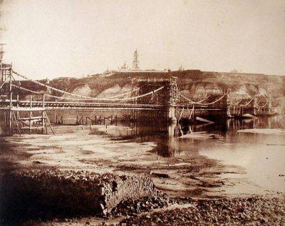 Киев в 1920-х годах – как выглядел Цепной мост до уничтожения – архивные фото