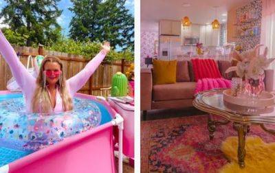Женщина потратила более $35 000, чтобы превратить свое жилье в дом для Барби