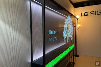 LG привезла на CES 2024 «первый в мире беспроводной прозрачный OLED-телевизор без проводов»