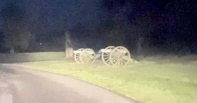 Странный туман: семья заметила солдат-призраков, которые бежали по старому полю боя (фото)