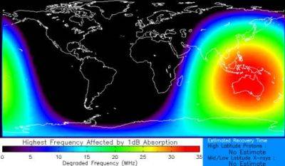 Мощная солнечная вспышка стала причиной отключения радиосвязи в Австралии и Юго-Восточной Азии 6 февраля - habr.com - Австралия