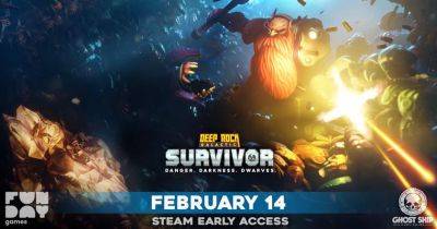 Изометрический шутер Deep Rock Galactic: Survivor выйдет в досрочном доступе 14 февраля