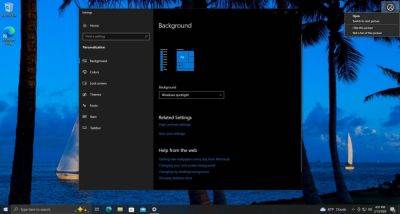 Microsoft переносит Spotlight на рабочий стол в Windows 10