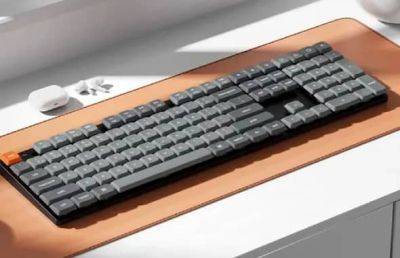 Представлена полноразмерная беспроводная клавиатура Keychron K5 Max
