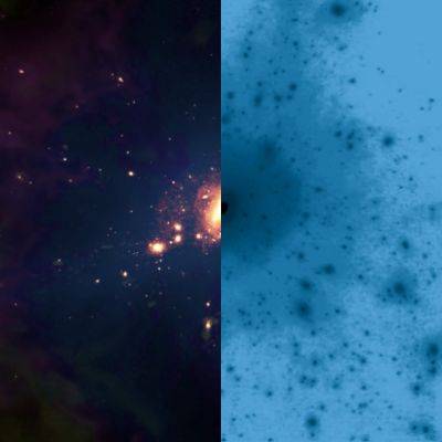 Как темная материя влияет на эволюцию галактик - universemagazine.com