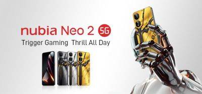 nubia Neo 2 5G: игровой смартфон с боковыми триггерами, экраном на 120 Гц и батареей на 6000 мАч за $199