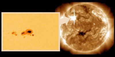 На Солнце появилось пятно в 9,5 раза больше площади Земли
