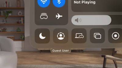 Apple раскрыла правила работы гостевого режима Vision Pro