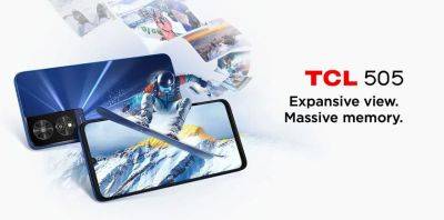 TCL 505: бюджетный смартфон с экраном на 90 Гц, чипом MediaTek Helio G36 и батареей на 5010 мАч