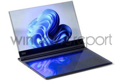 Lenovo собирается представить ноутбук с прозрачным экраном на MWC 2024