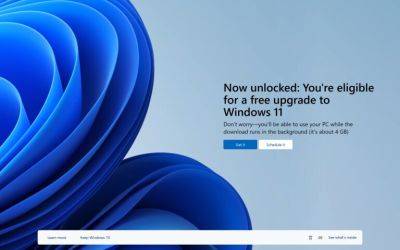 Microsoft начала показывать пользователям Windows 10 полноэкранные уведомления об обновлении до Windows 11