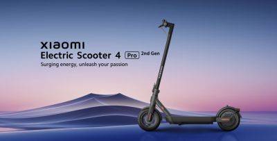 Xiaomi Electric Scooter 4 Pro (2nd Gen) с запасом хода до 60 км и максимальной скоростью 25 км/ч дебютировал на глобальном рынке