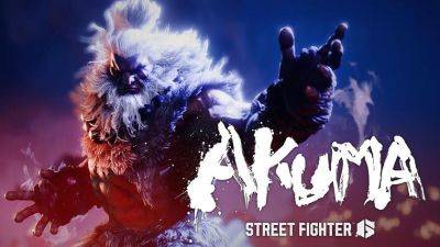 Capcom выпустила первый тизер-трейлер персонажа Акума в Street Fighter 6