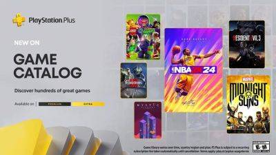Неплохое предложение: NBA 2K24, Marvel’s Midnight Suns и Resident Evil 3 вошли в подборку игр для подписчиков PS Plus Extra и Premium в марте - gagadget.com