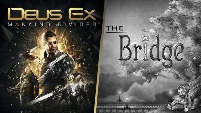 Предложение, от которого трудно отказаться: в EGS раздают Deus Ex: Mankind Divided и головоломку The Bridge