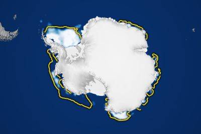 Площадь антарктического морского льда близка к историческому минимуму