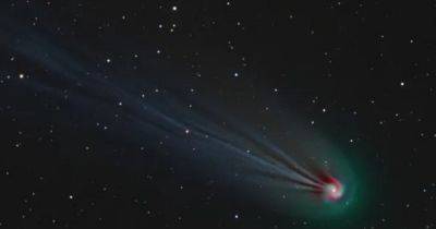 Скоро будет возле Земли. У дьявольской зеленой кометы-вулкана обнаружен секрет (фото)