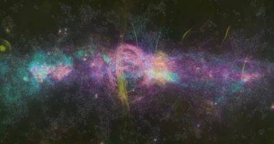 Астрономы представили ранее невиданную карту центрального двигателя Млечного Пути (фото)