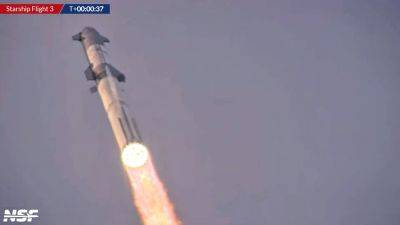 SpaceX провела третий испытательный полёт Starship