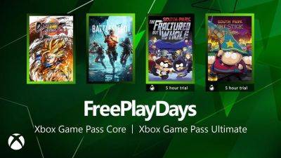 Сетевой шутер, файтинг и две игры по South Park — в экосистеме Xbox стартовали бесплатные выходные - gagadget.com - Microsoft