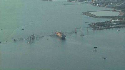 Видео подрыва Крымского моста конспирологи выдают за недавнее разрушение моста в Балтиморе