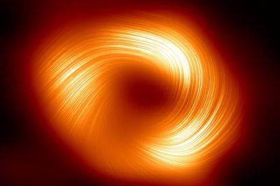 Новое изображение черной дыры показывает сильные магнитные поля, вращающиеся вокруг нее - hitechexpert.top