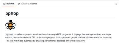 denis19 - Netflix открыл исходный код инструмента bpftop для оптимизации производительности программ BPF в ядре Linux - habr.com