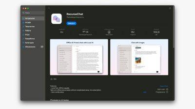 Разработчик выпустил RecurseChat — приложения для локального запуска LLM на macOS