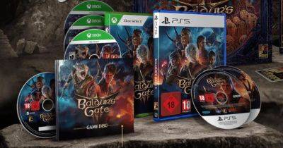 Теперь официально: физическая версия Baldur's Gate III для консолей Xbox Series будет занимать 4 диска