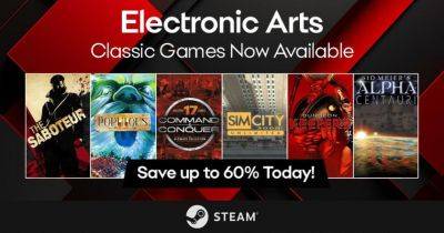 Electronic Arts - В Steam вышла коллекция культовых игр Electronic Arts: геймерам предлагается серия Command & Conquer, The Saboteur и другие хиты прошлого - gagadget.com