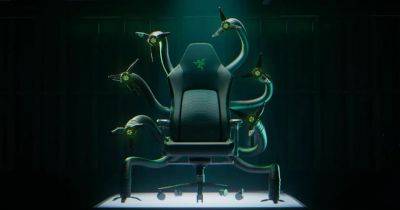 Razer Cthulhu - первое игровое кресло с роботизированными щупальцами и искусственным интеллектом