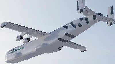 Представлен проект крупнейшего в мире самолета, в разработку которого уже вложили более 100 млн долларов