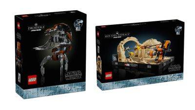 Mos espa Podrace и Droideka: LEGO в мае выпустит два новых набора для фанатов Star Wars