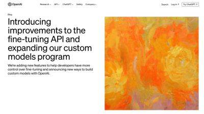 OpenAI обновила API для файнтюнинга GPT